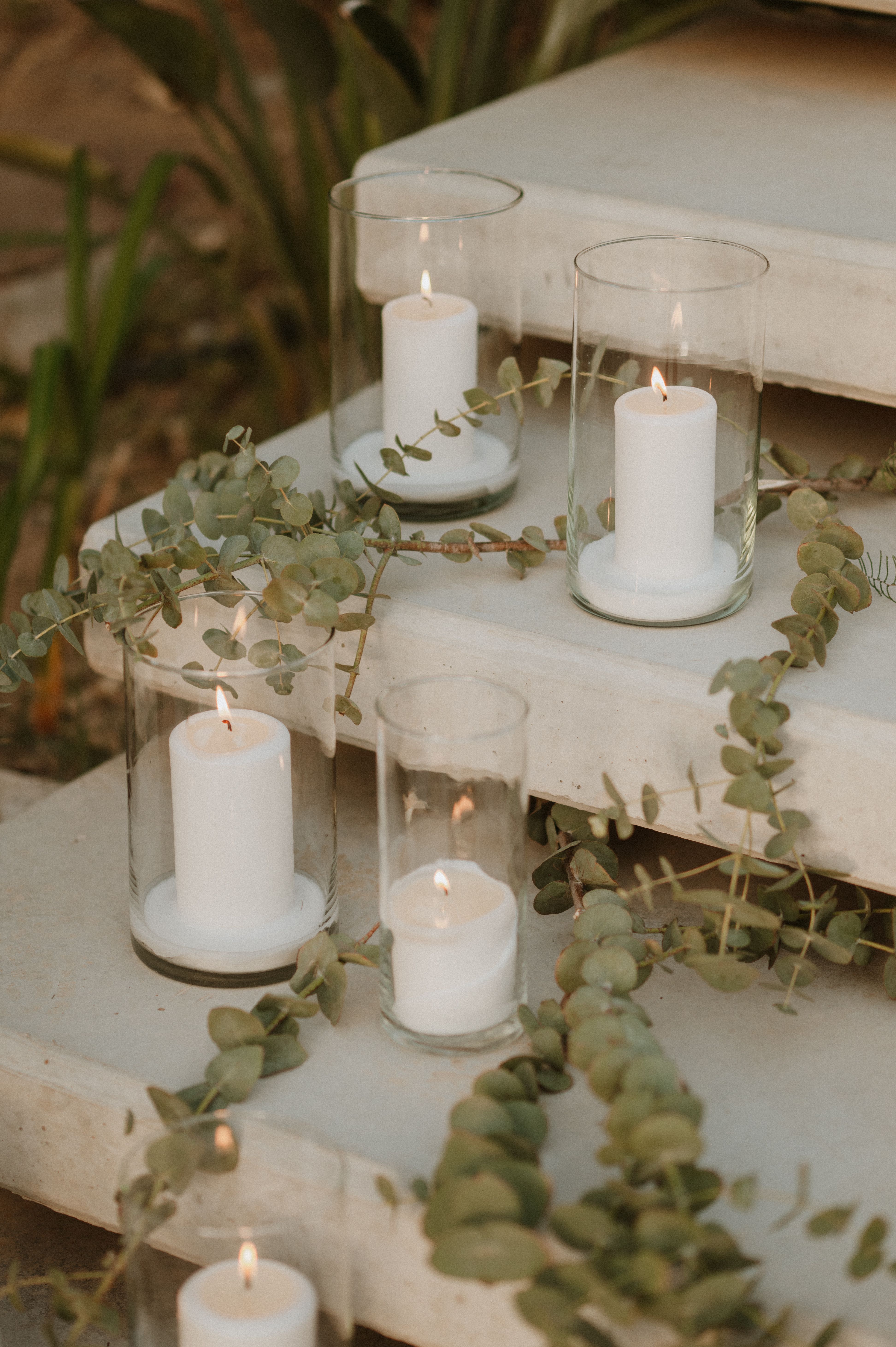 Detalle floral en una celebración